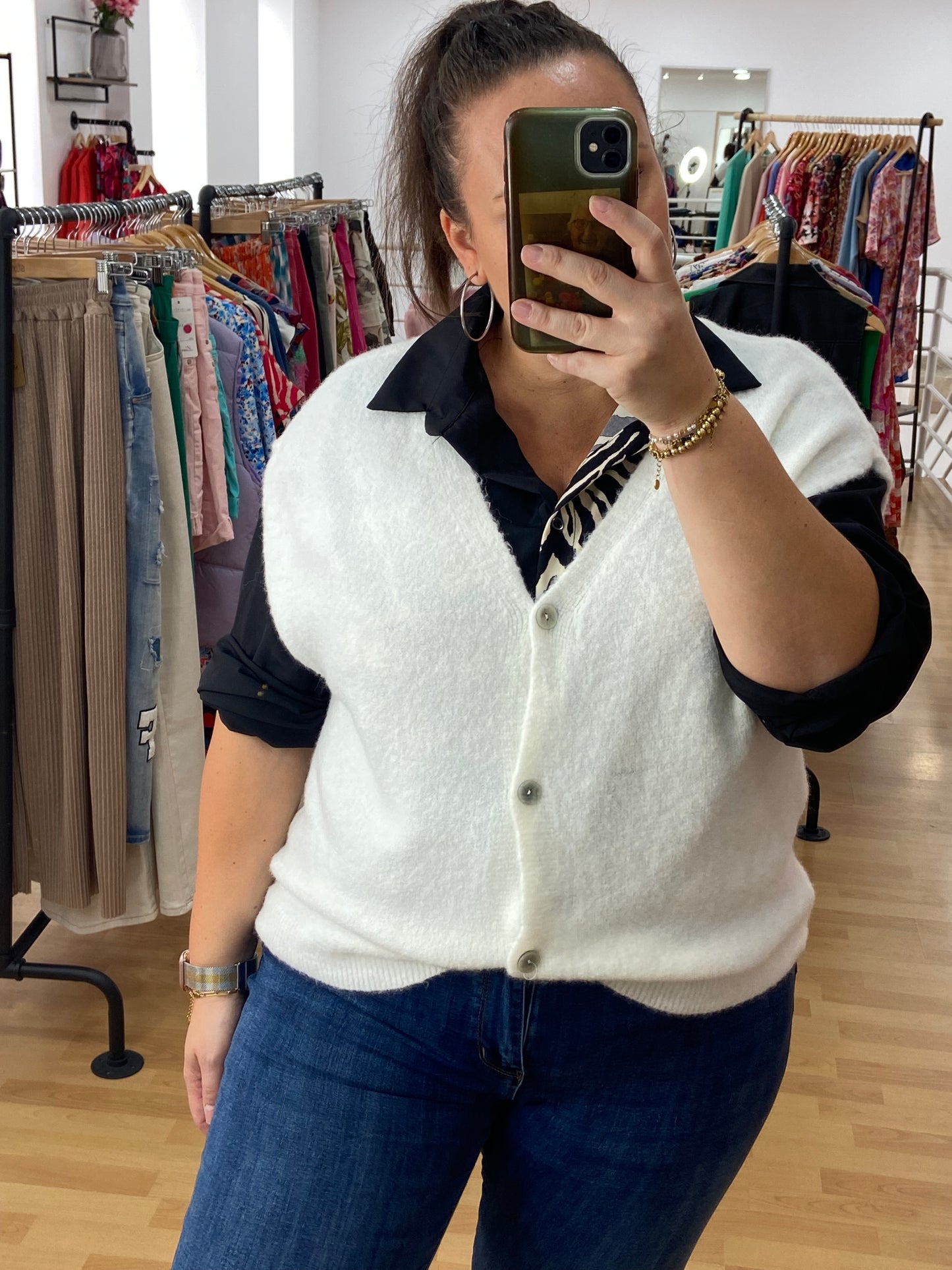 Gilet blanc ALPAGA
