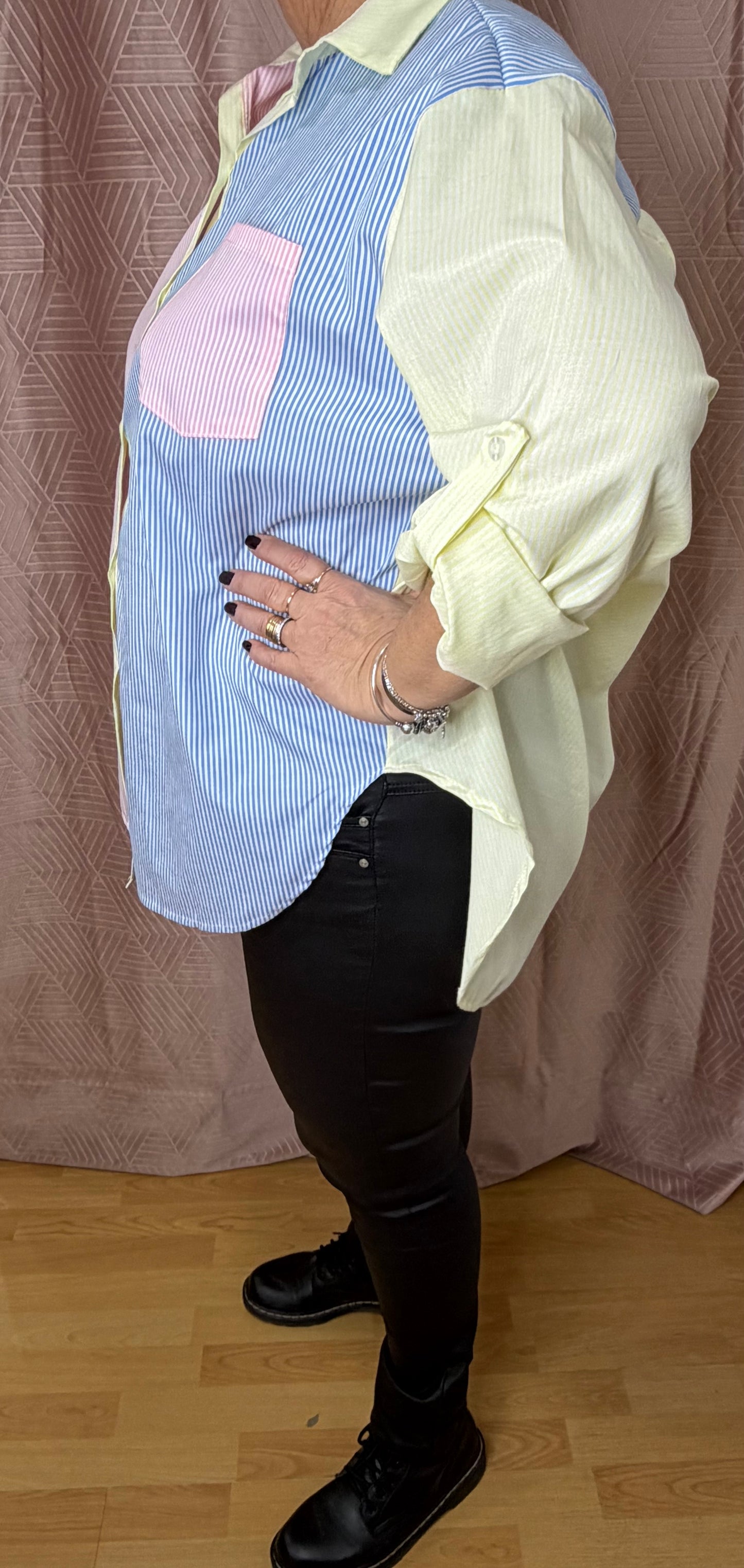 Chemise jaune GT ROSITA