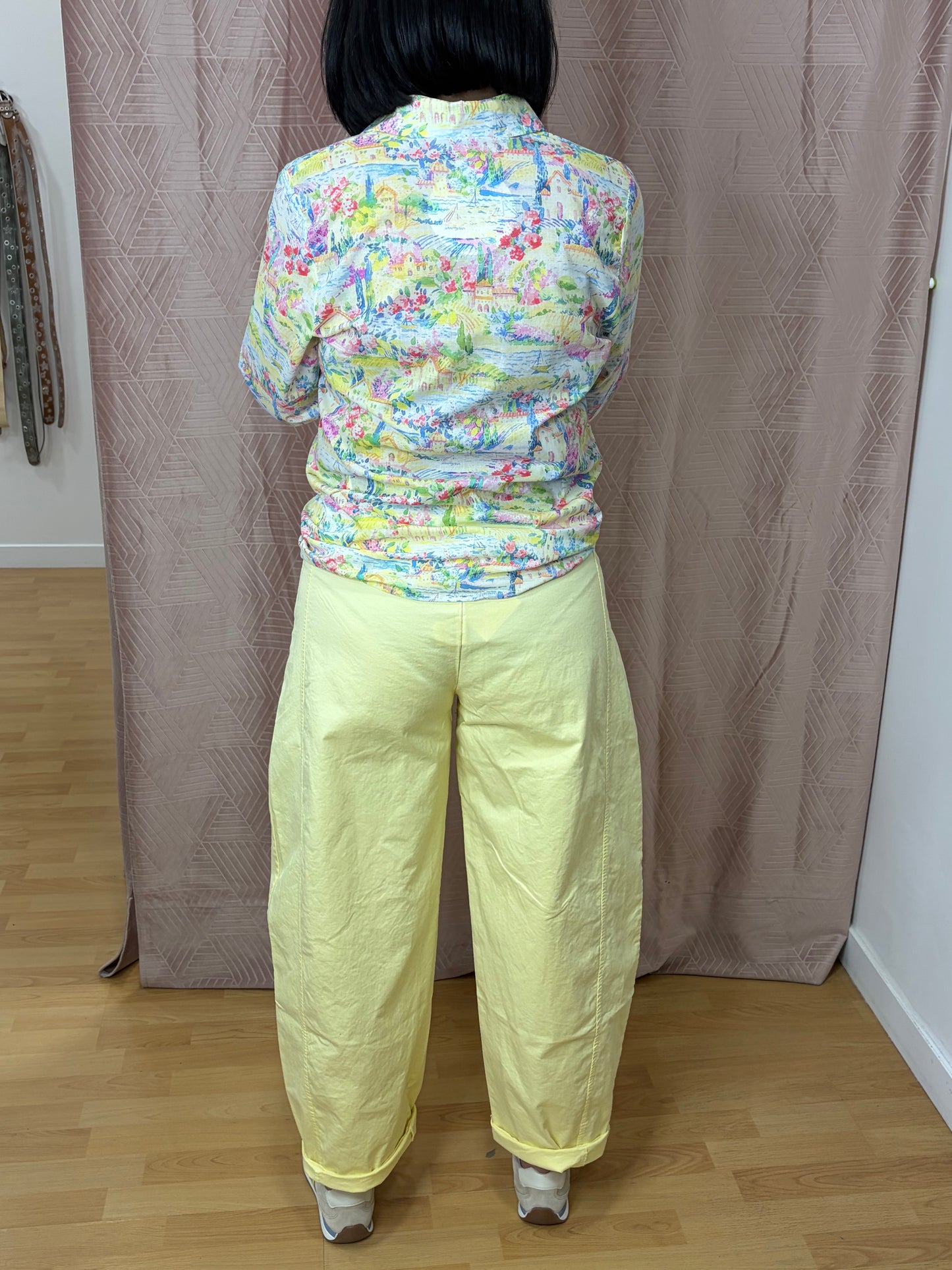 Pantalon jaune BARREL