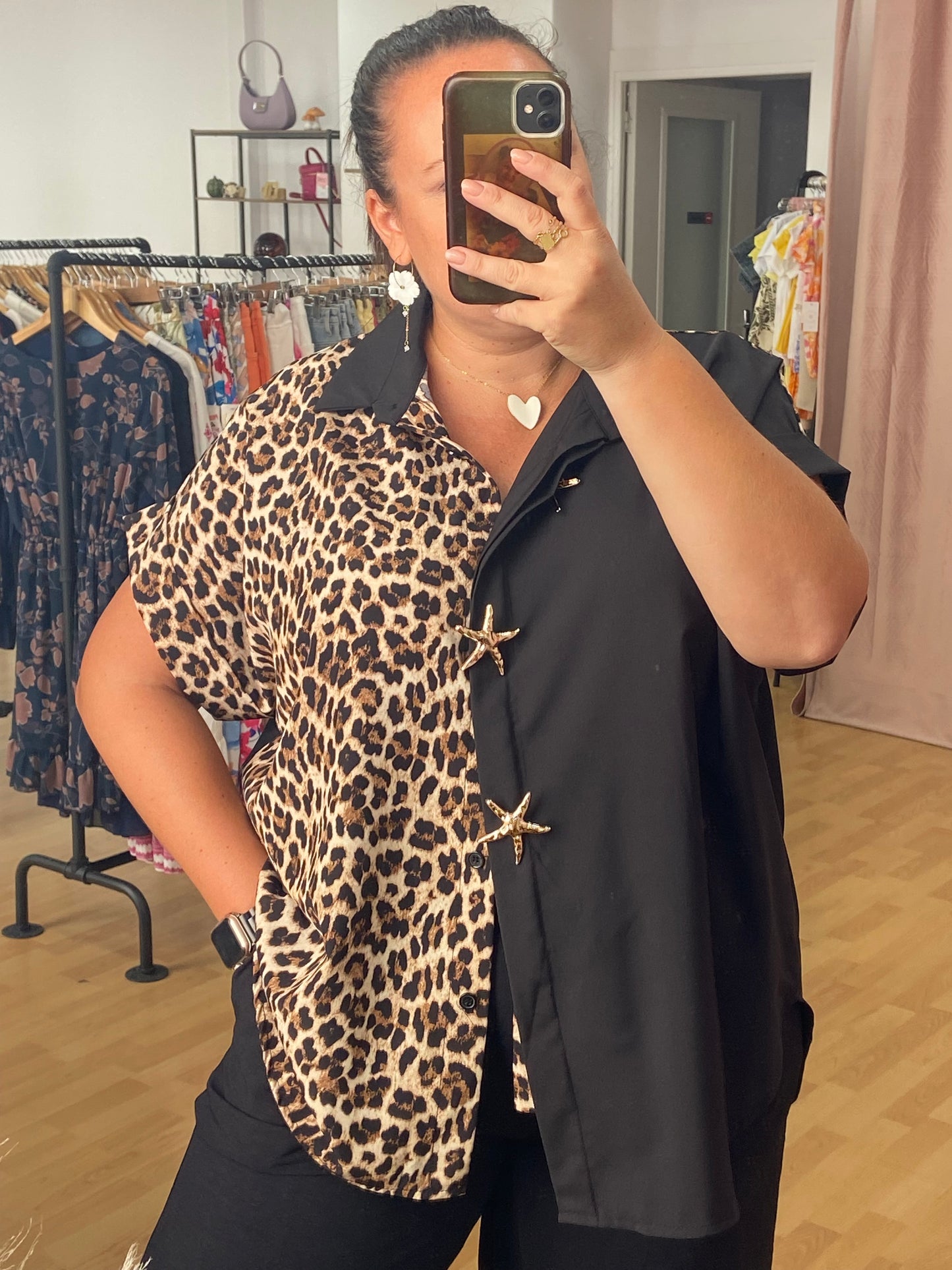 Chemise bicolore ÉTOILE