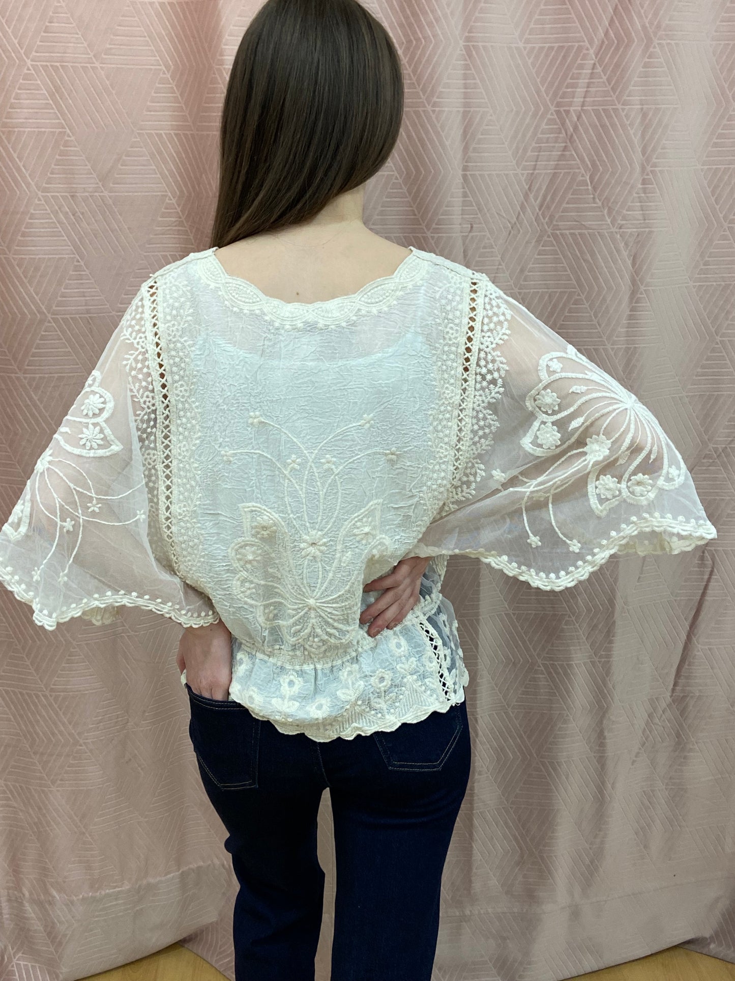 Blouse crème GIGI