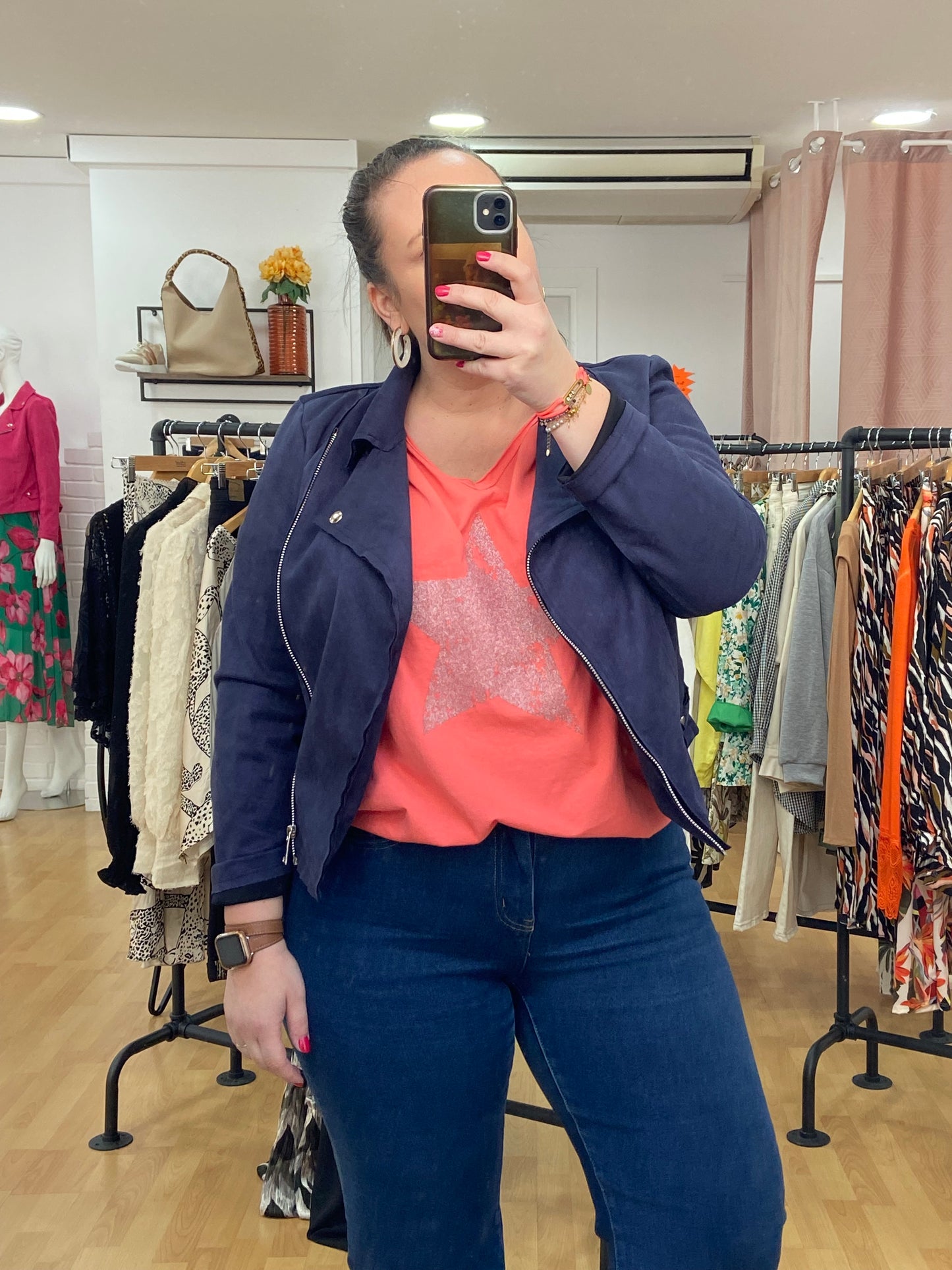 Tee-shirt corail ÉTOILE