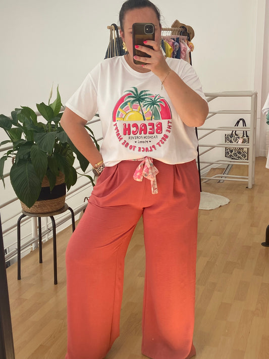 Pantalon terracotta GT NINA