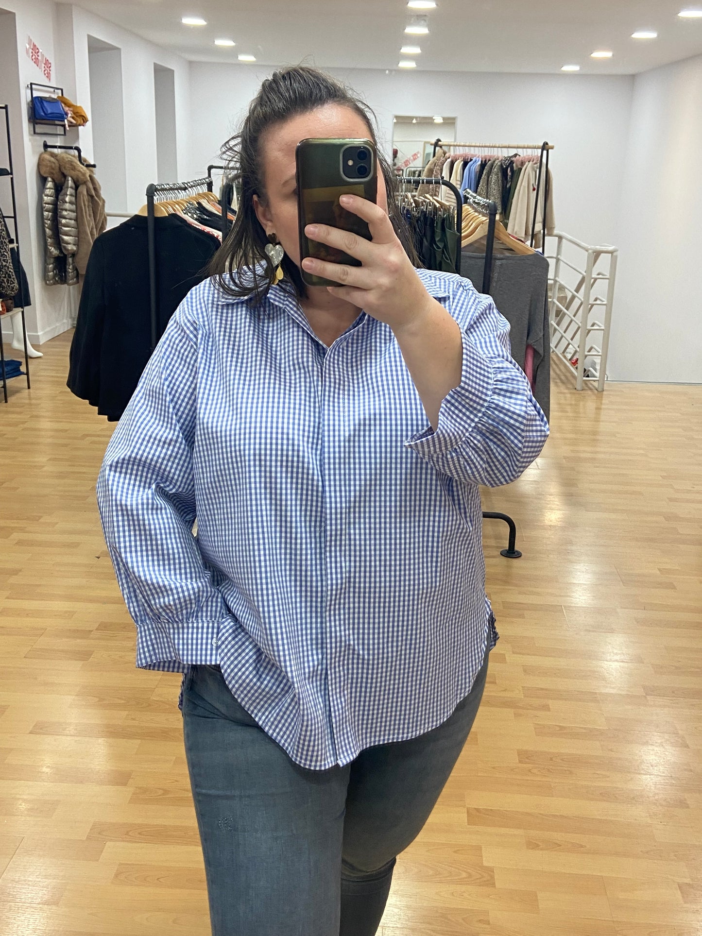 Chemise bleu VICHY