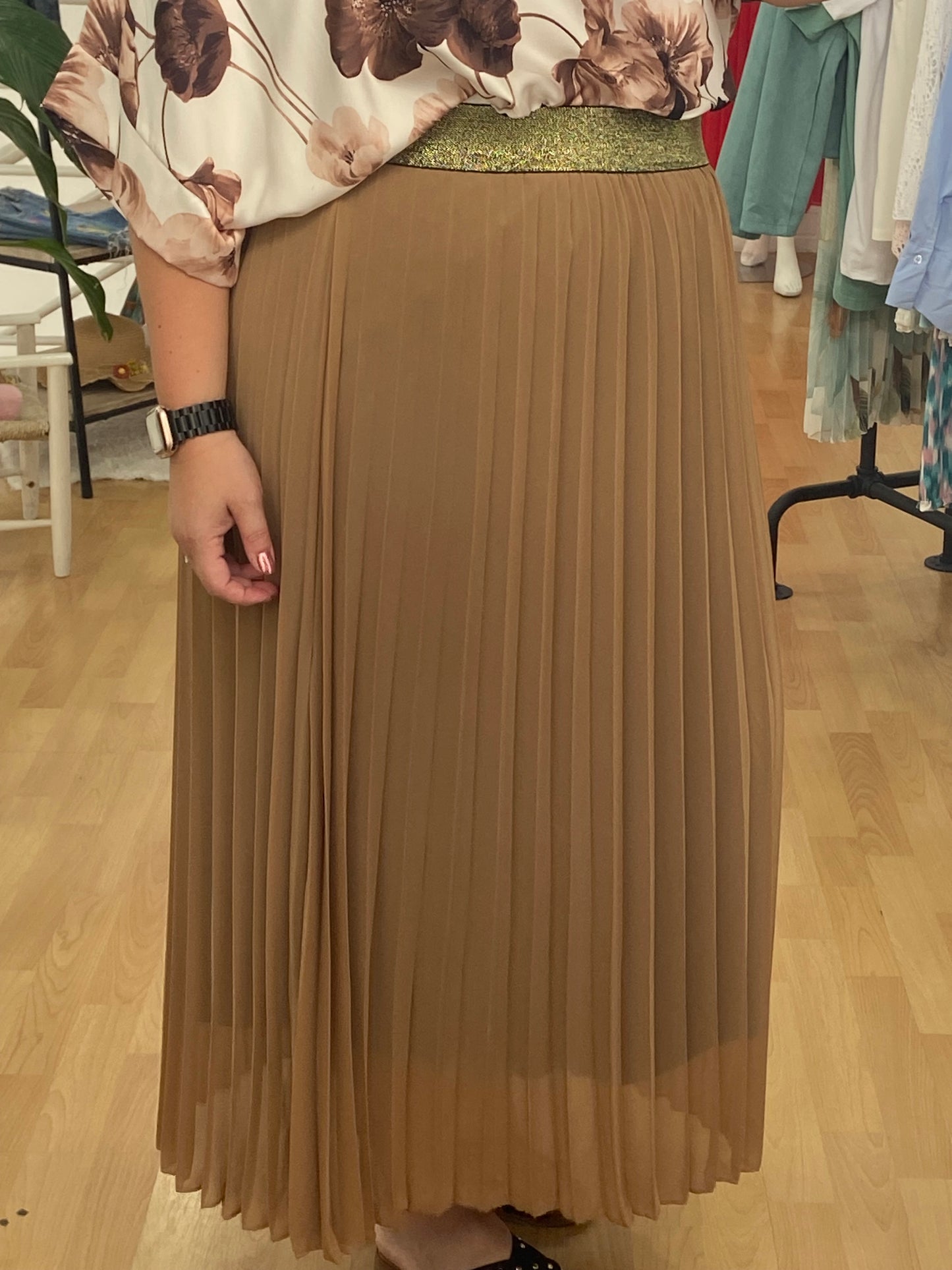 Jupe camel GT SOLEIL