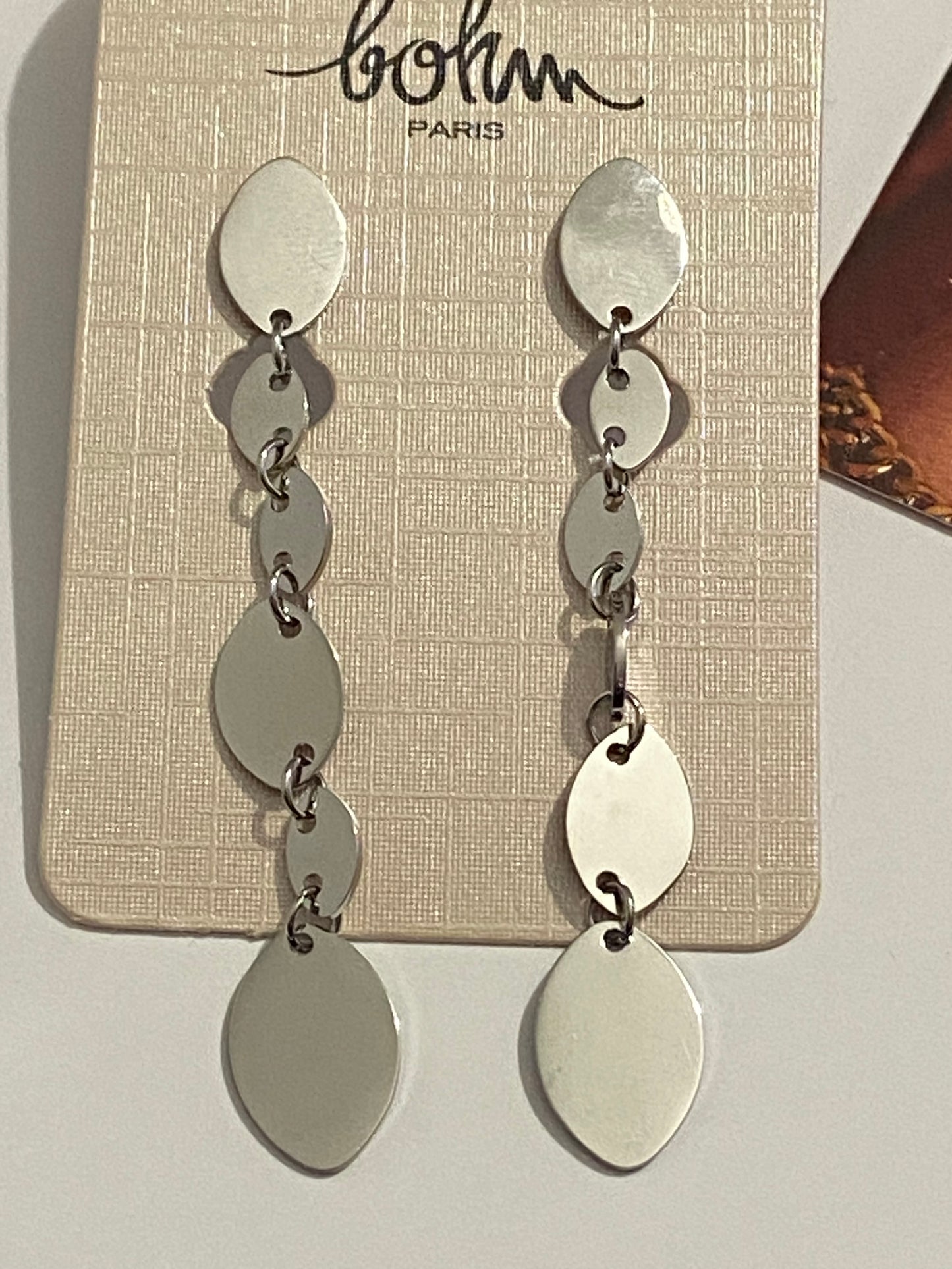 Boucles d’oreilles argent OVLINA
