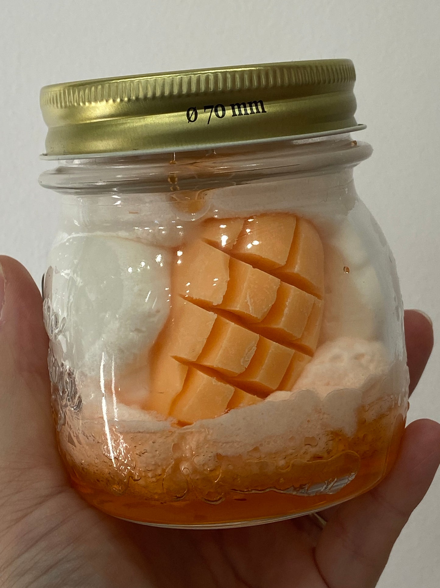 bougie pot mangue et son colis đźĄ