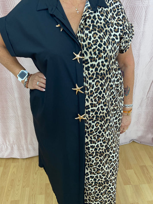 Robe bicolore ÉTOILE DE MER