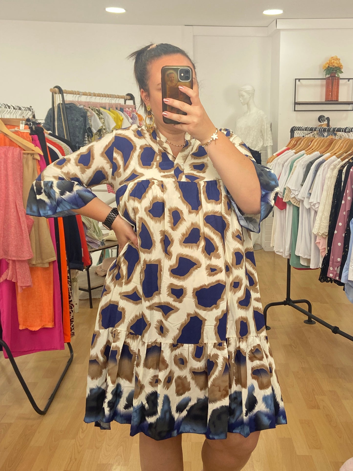 Robe bleue GINA