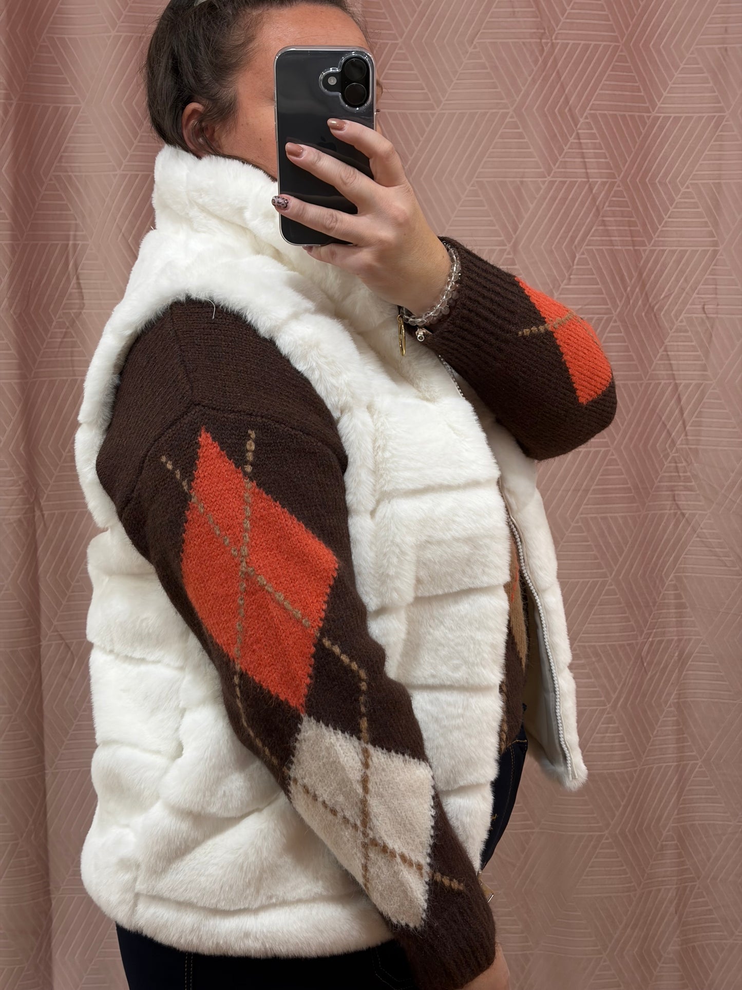 Gilet blanche GT MOUMOUTE