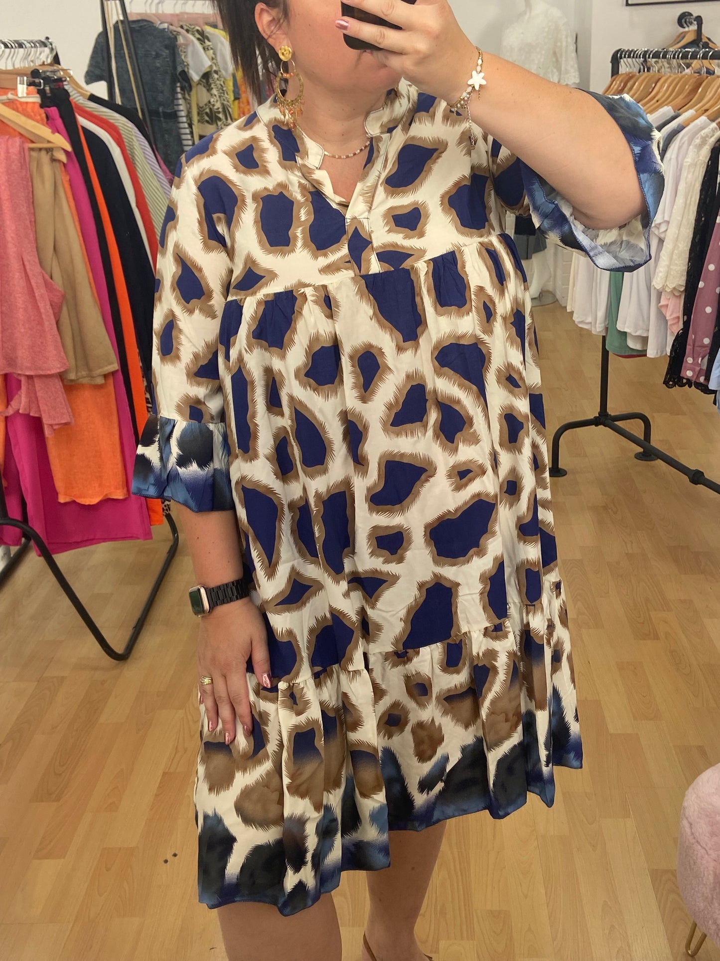 Robe bleue GINA