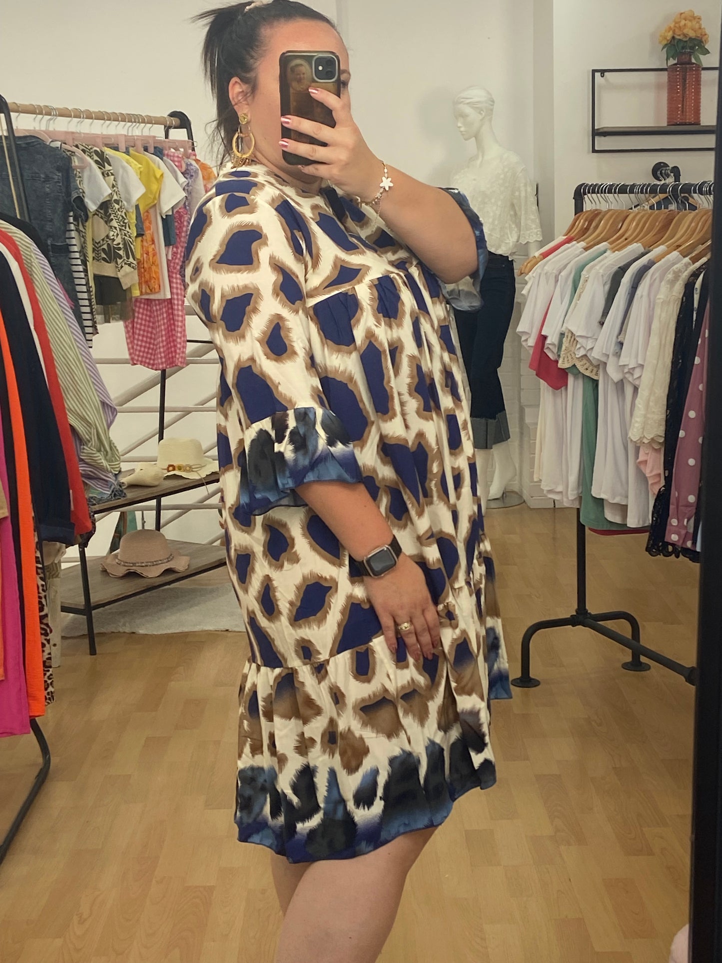 Robe bleue GINA