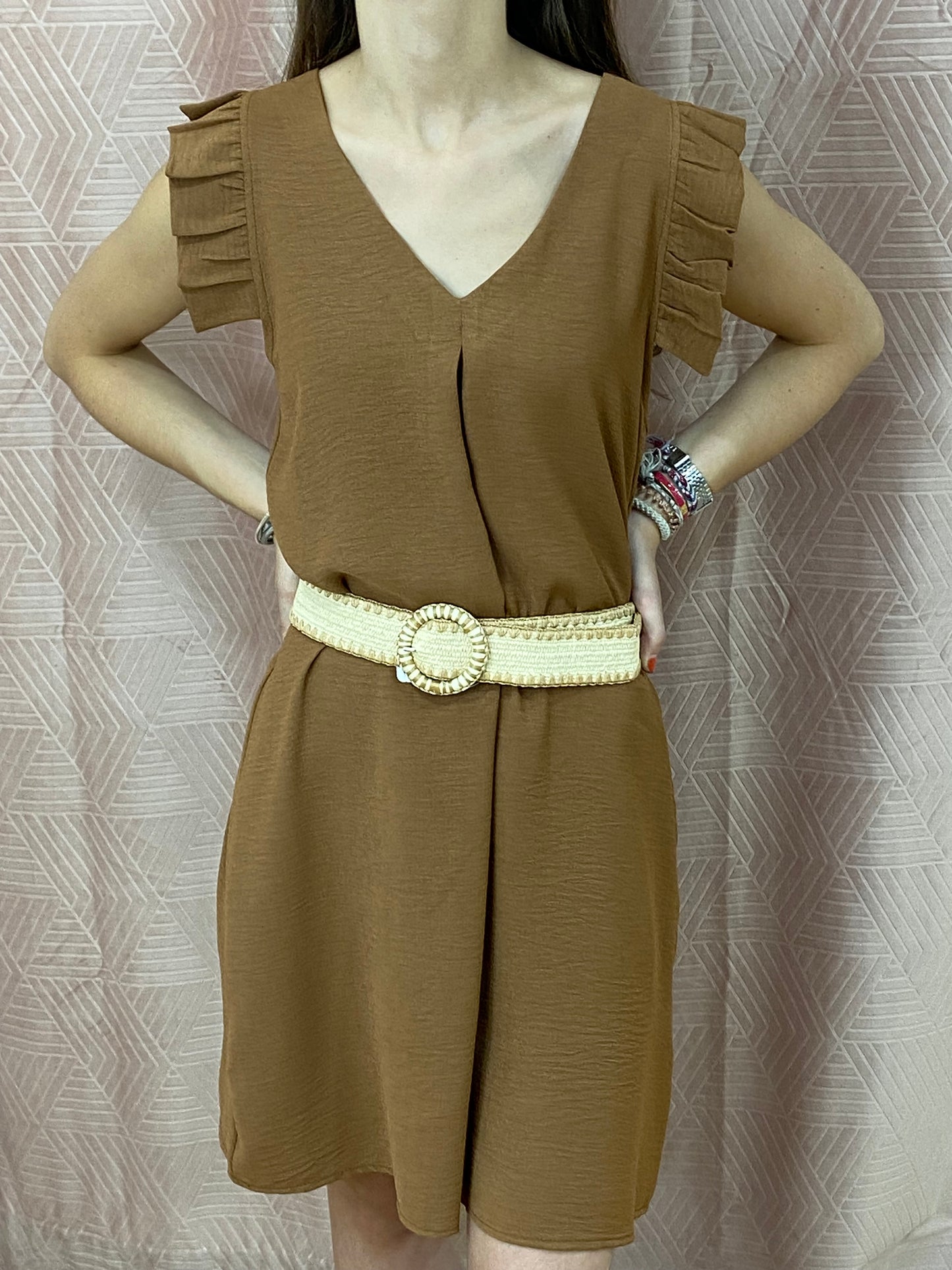 Robe camel SERINE