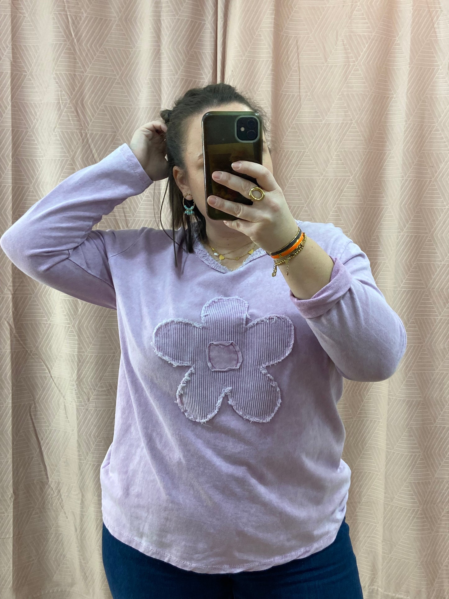 Pull lilas NINA