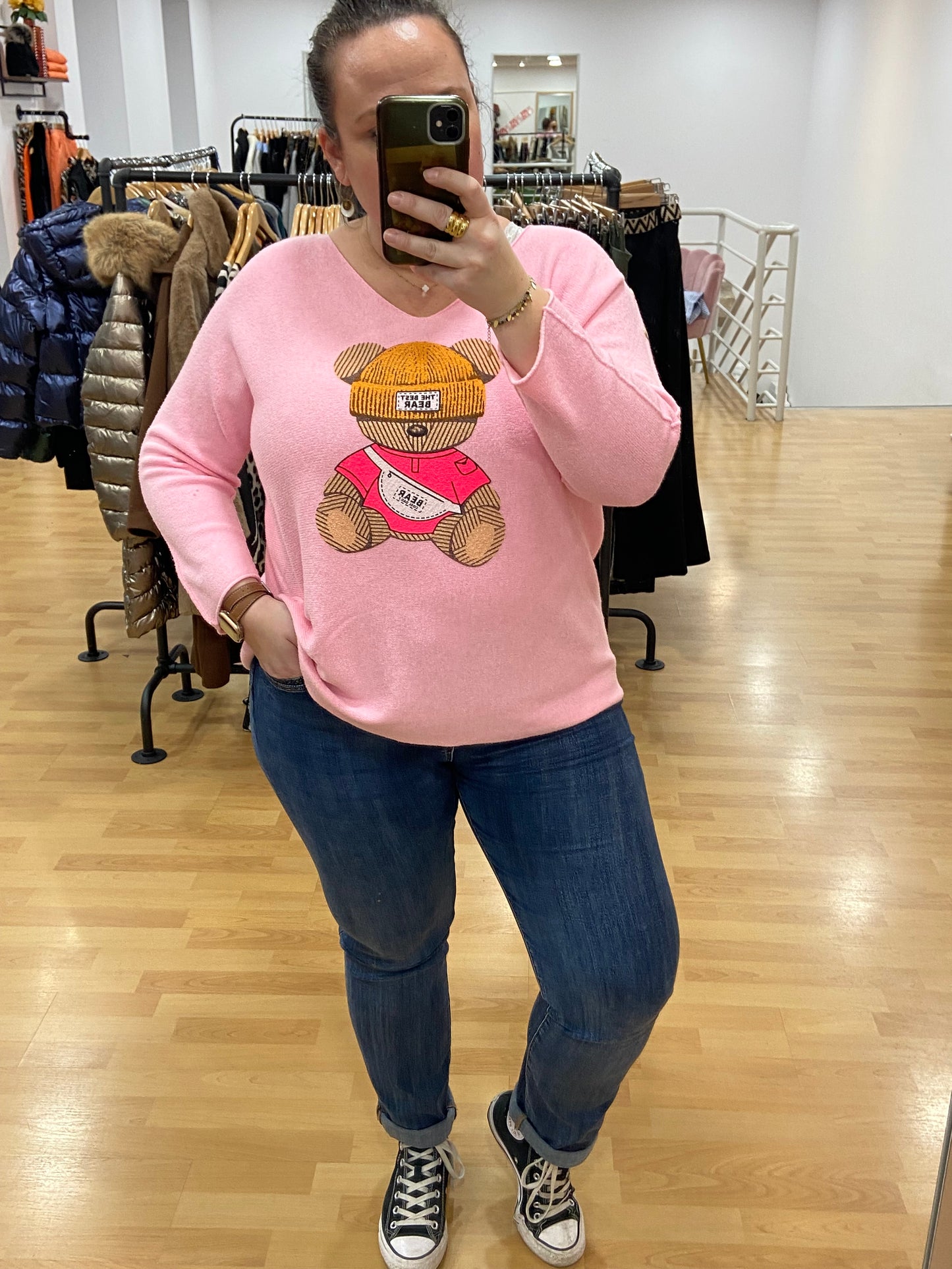 Pull rose BEAR