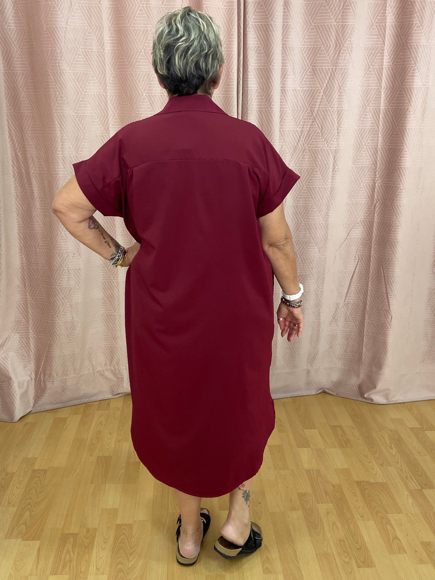 Robe bordeaux ÉTOILE DE MER
