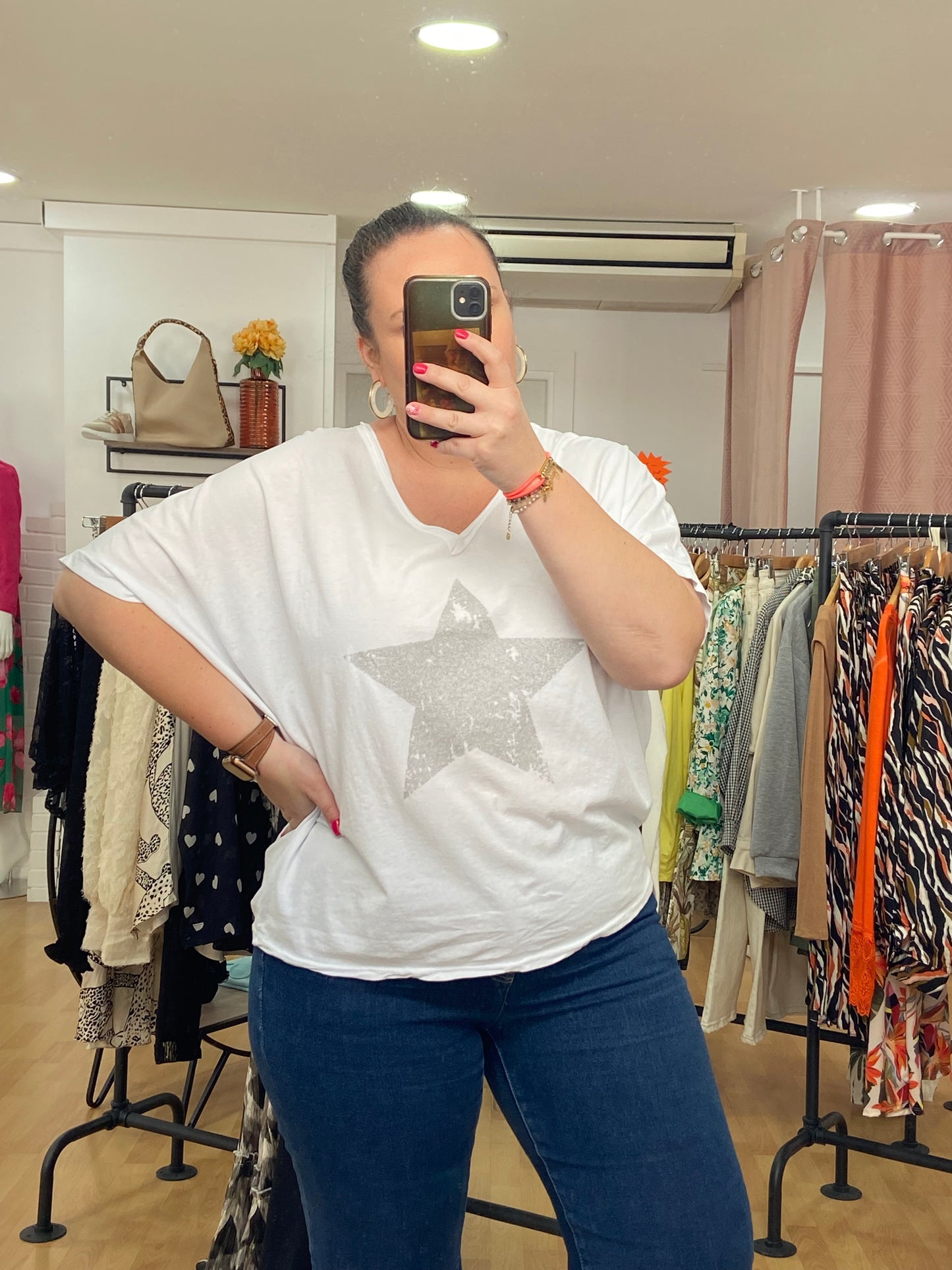 Tee-shirt blanc ÉTOILE