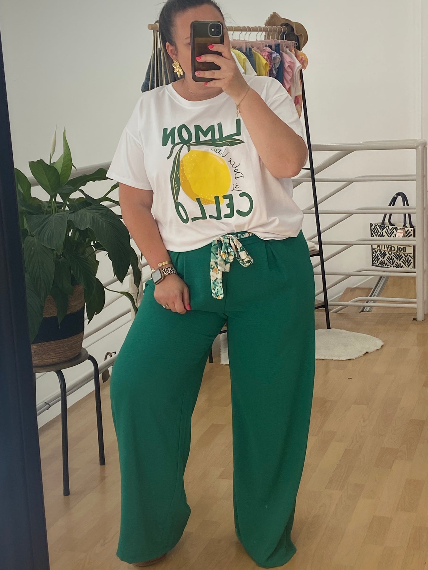 Pantalon vert gucci GT NINA