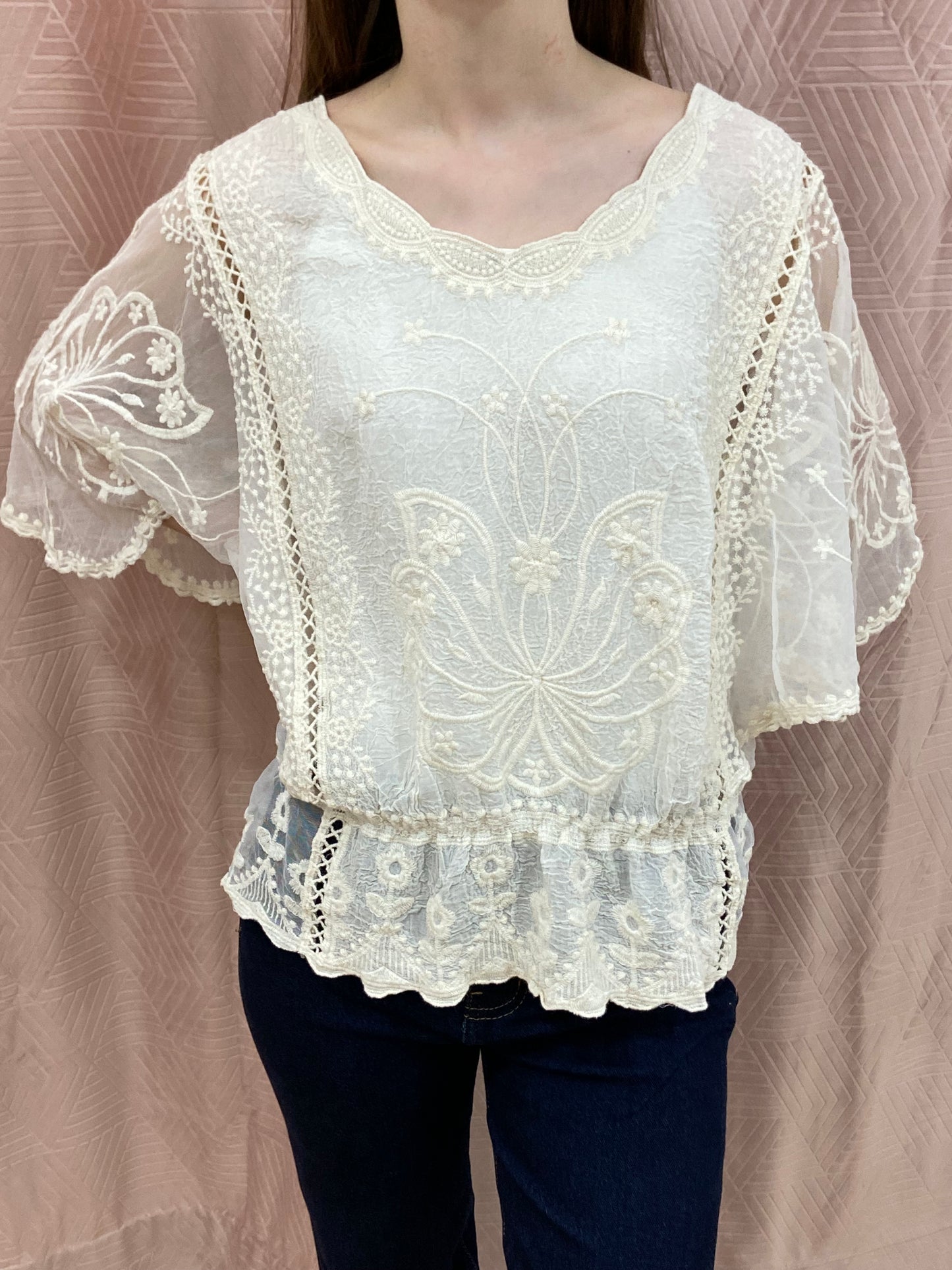 Blouse crème GIGI
