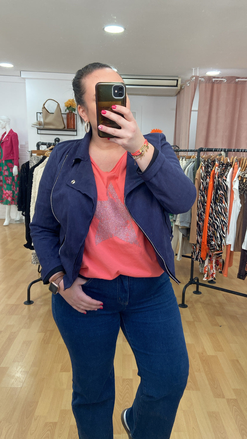 Tee-shirt corail ÉTOILE
