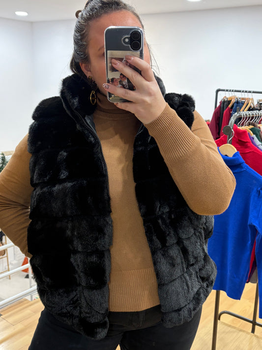 Gilet noir GT MOUMOUTE