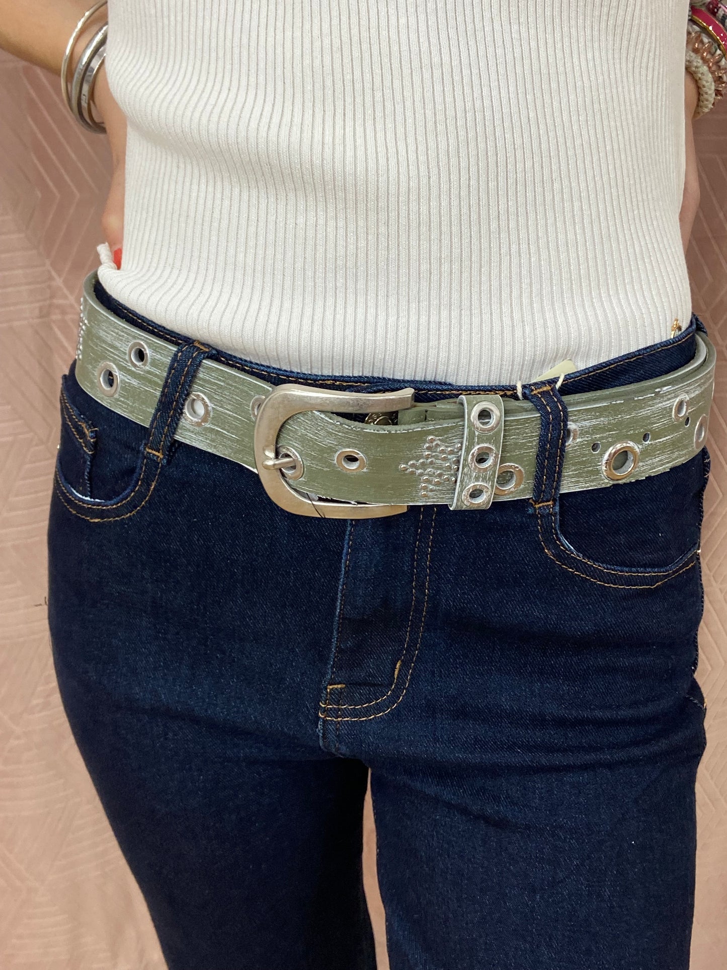 Ceinture kaki STRASSETOILE