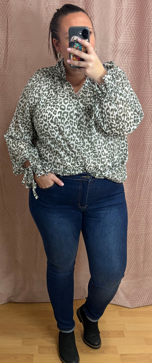 Blouse kaki GT SPRING