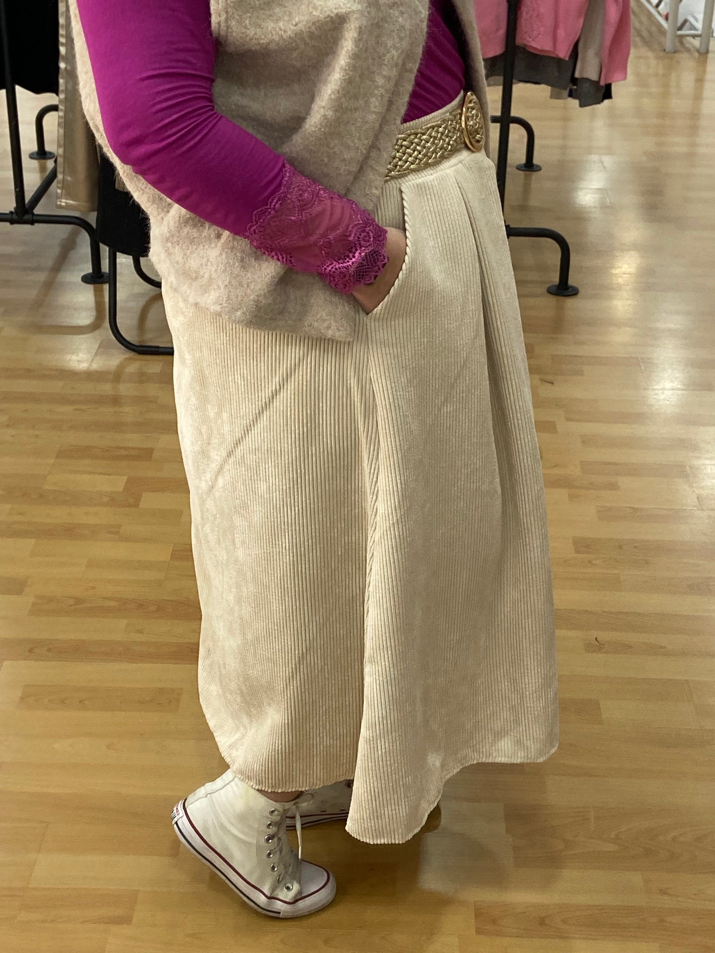 Jupe crème GT TULIPE