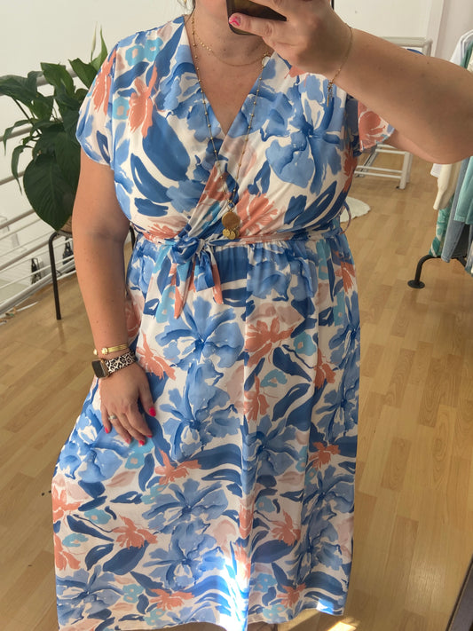 Robe bleu ciel FIONA