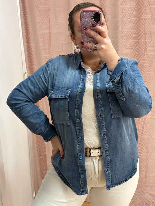Chemise en jeans PLACE DU JOUR