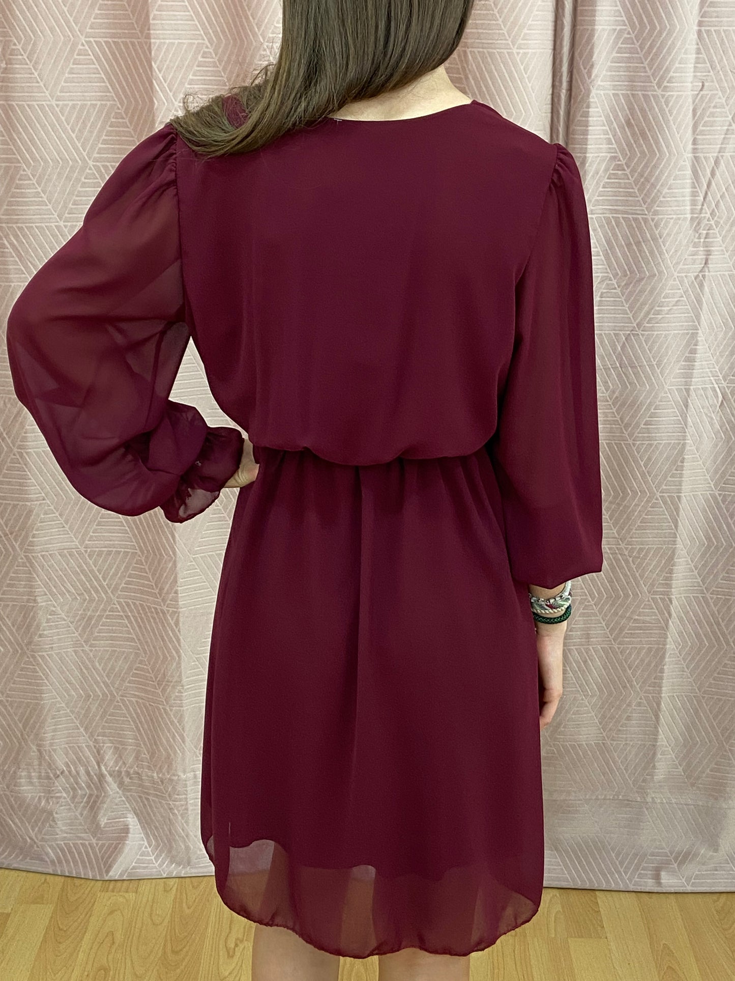 Robe bordeaux CLASSIQUE
