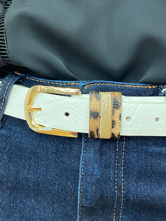 Ceinture blanche LEO 🐆