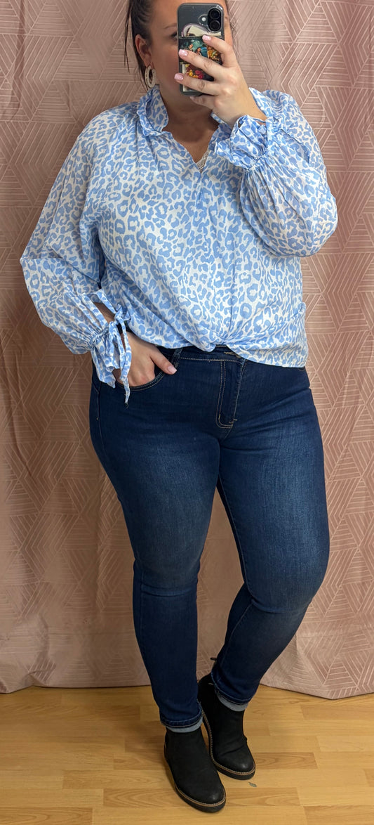 Blouse bleu ciel GT SPRING