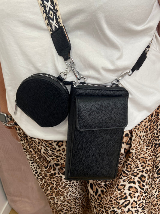 Pochette noire TÉLÉPHONE
