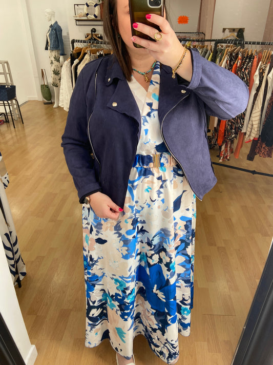 Robe bleue NATHALIE