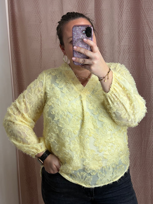 Blouse jaune ROYAL