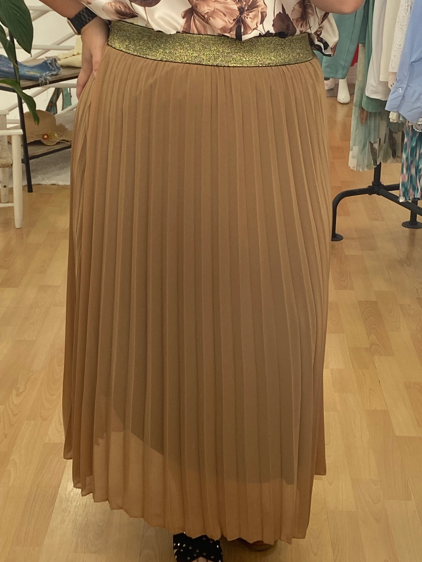 Jupe camel GT SOLEIL