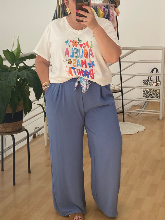 Pantalon bleu jeans GT NINA