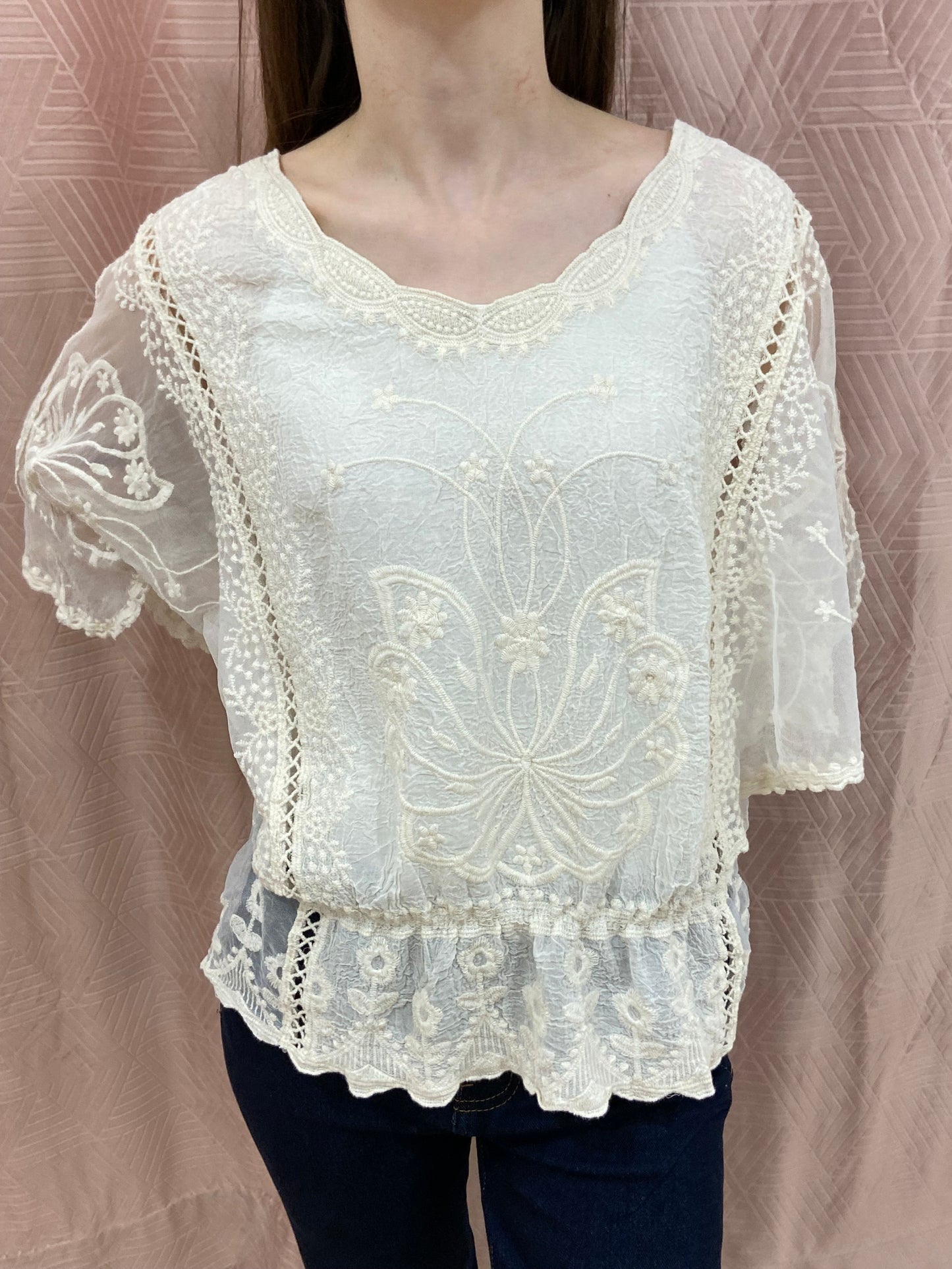 Blouse crème GIGI