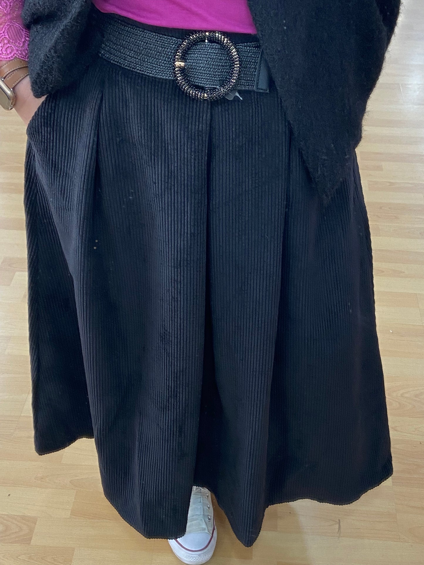 Jupe noire GT TULIPE