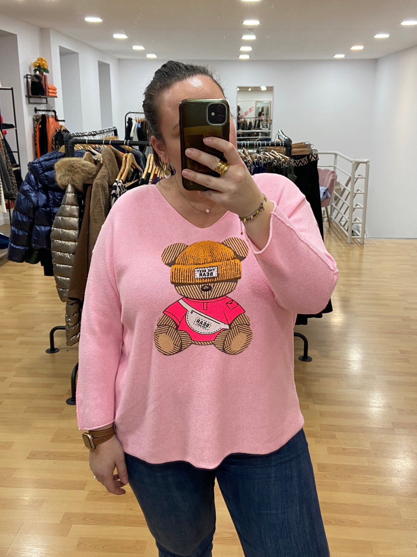 Pull rose BEAR