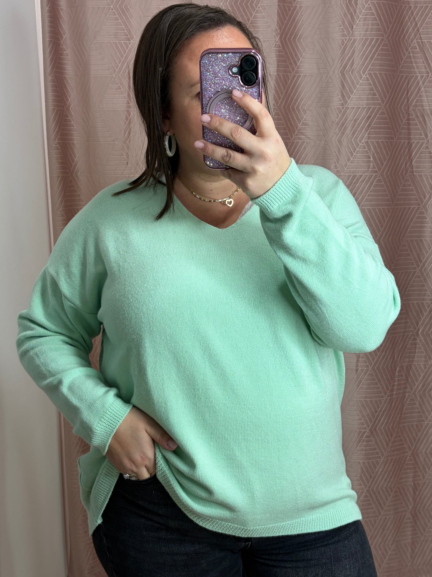 Pull vert d'eau GT GOODVIBES