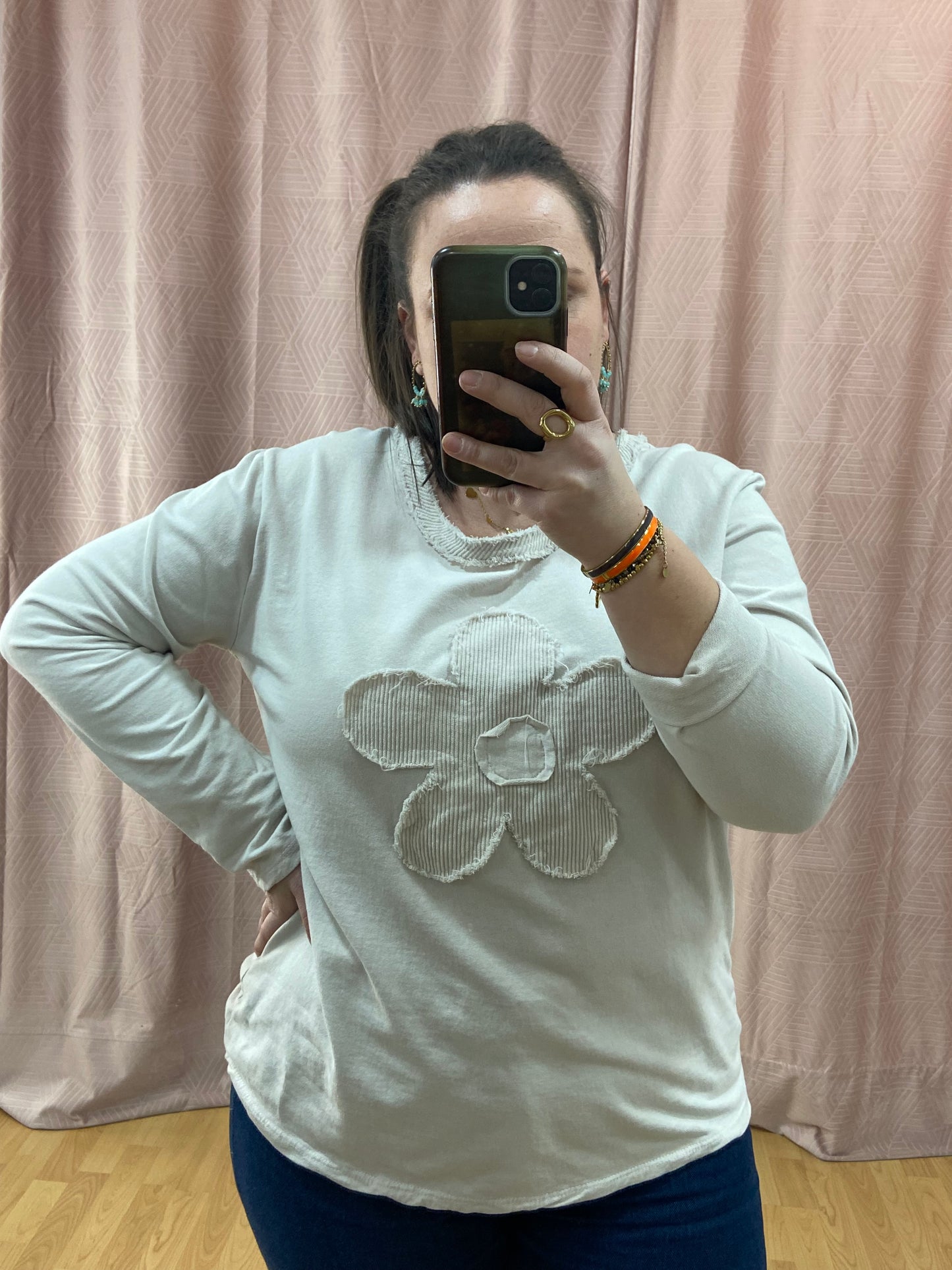 Pull beige NINA