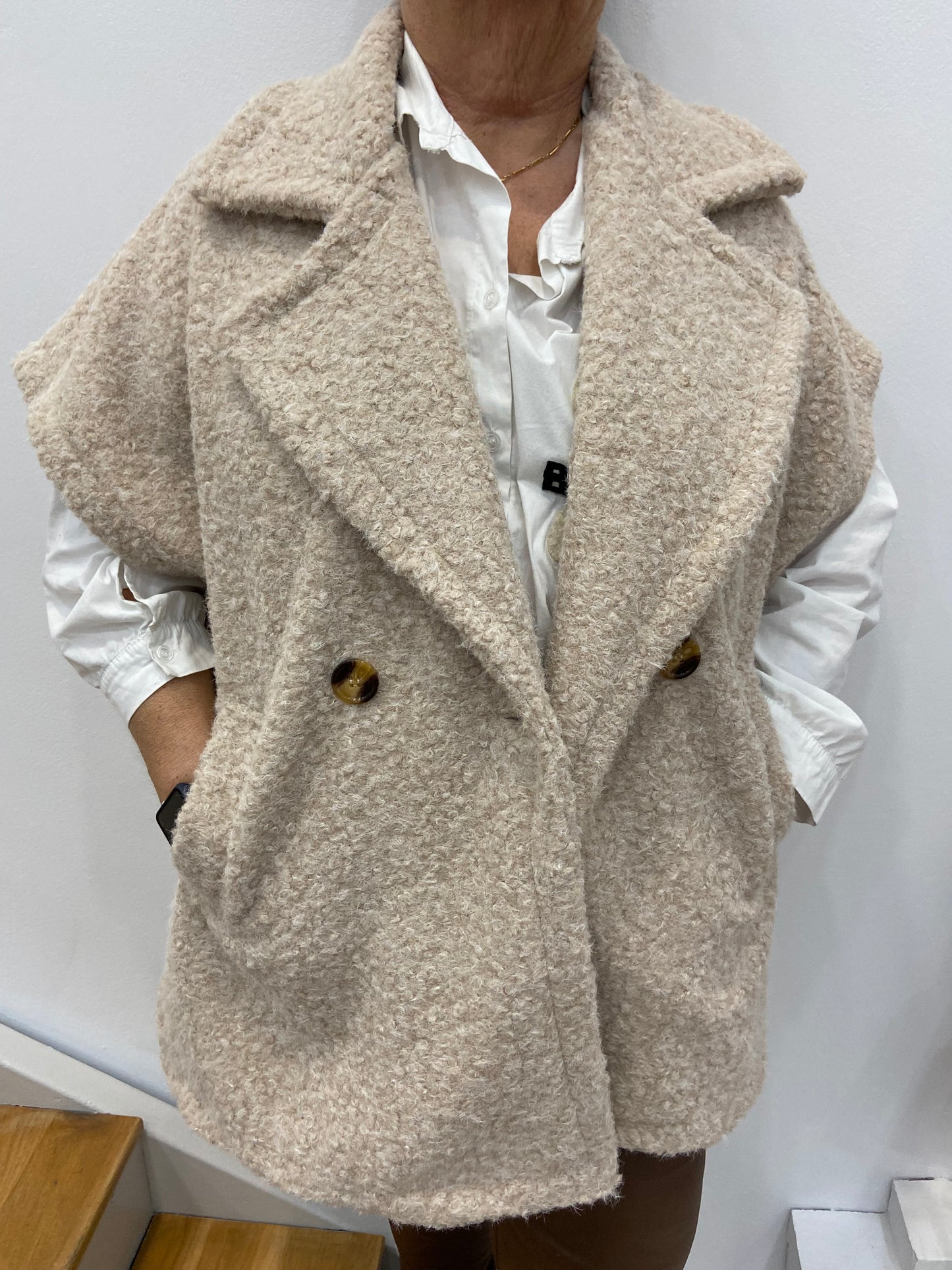 Veste beige LUDVINA