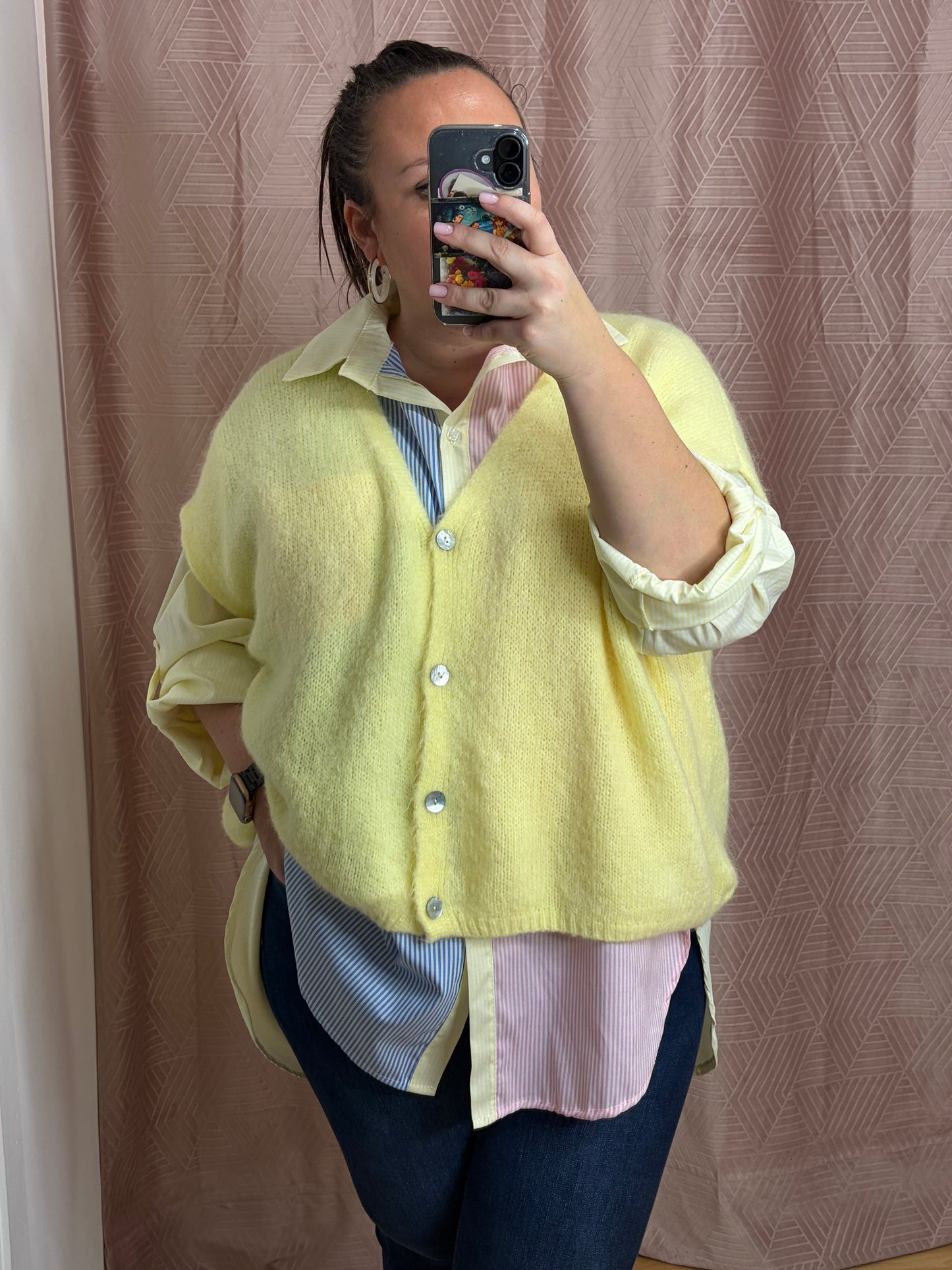 Chemise jaune GT ROSITA