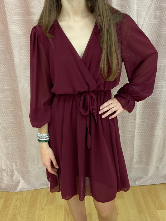 Robe bordeaux CLASSIQUE
