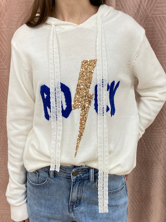 Pull bleu ECLAIR