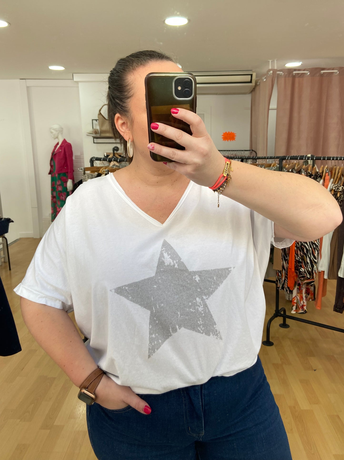 Tee-shirt blanc ÉTOILE