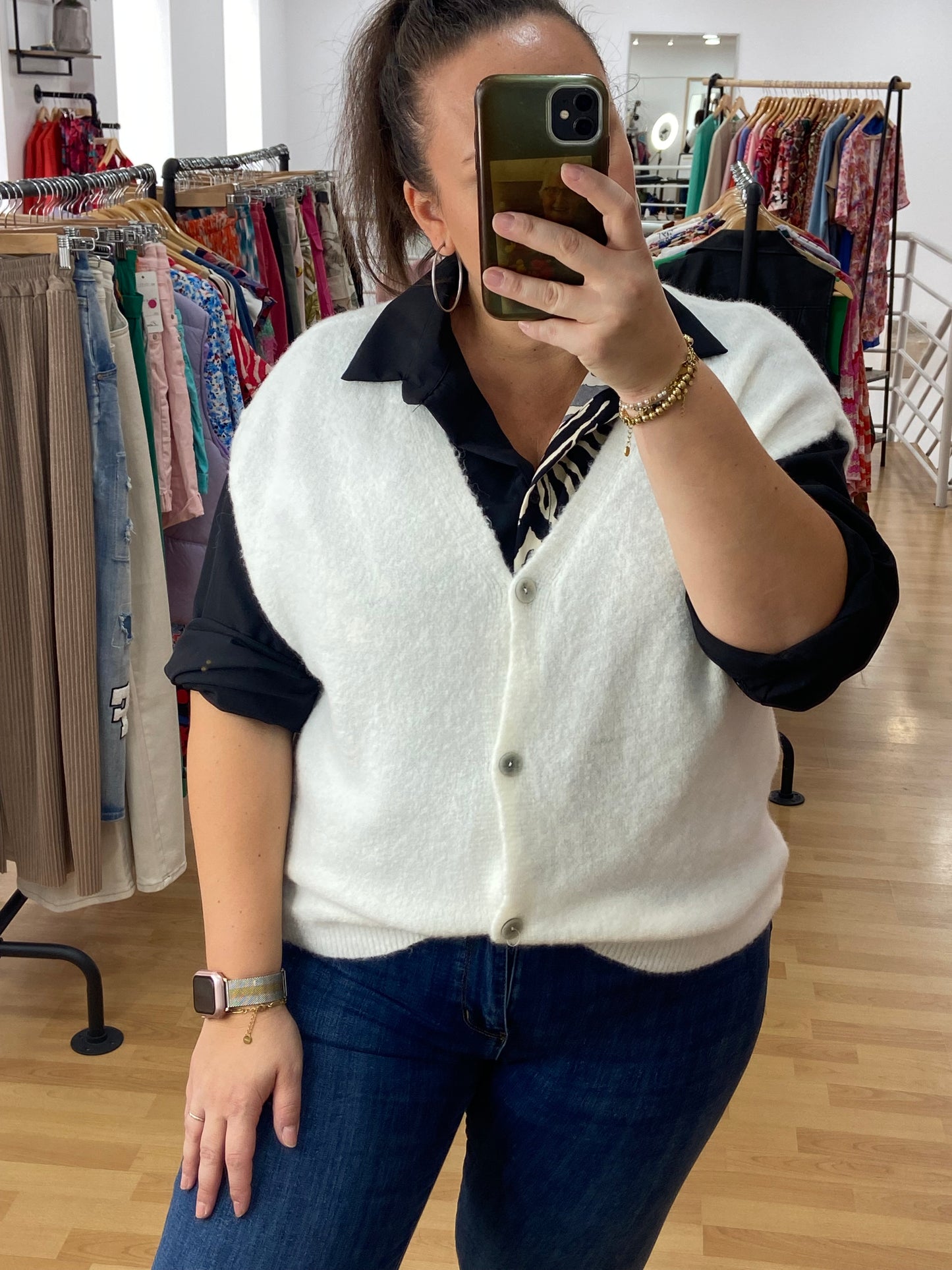 Gilet blanc ALPAGA