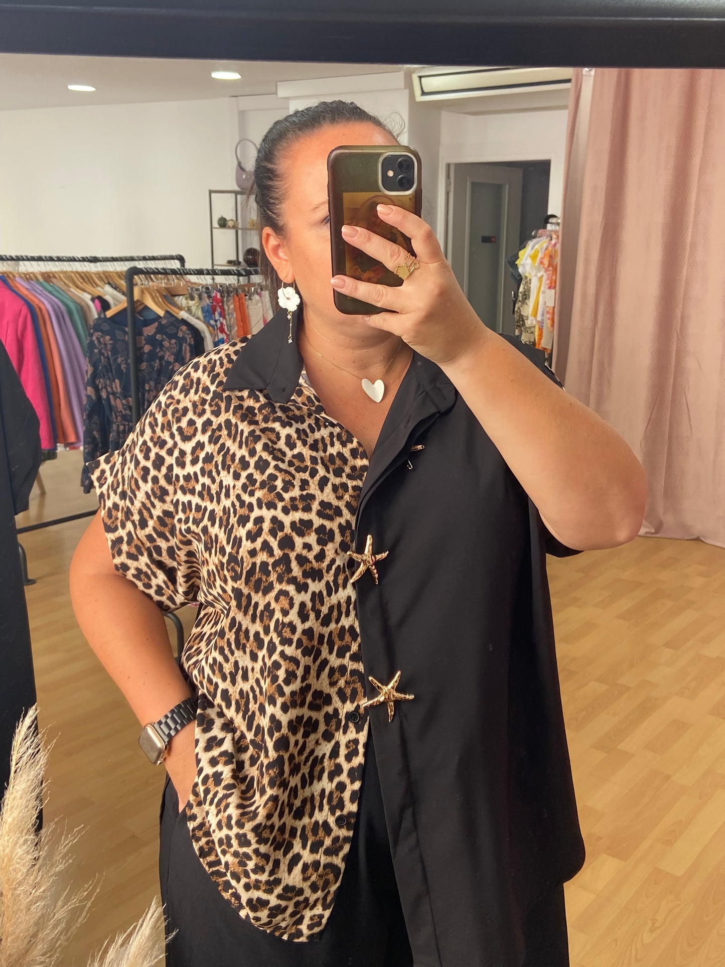 Chemise bicolore ÉTOILE